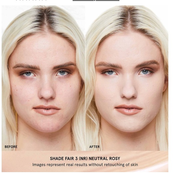 One/Size O/S Turn up the Base Butter Silk Concealer in Fair 3 BNIB - Picture 3 of 13